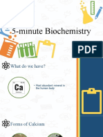 5 Minute Biochemistry Presentation