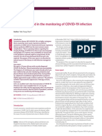 Lung Ultrasound in The Monitoring of COVID-19 Infection: Author: Yale Tung-Chen