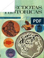 LIBRO - Anécdotas Históricas (Aguilar) 397 p.