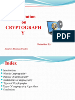 Presentation On Cryptograph Y: Submitted by
