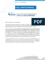 2 - Guia - Del - Participante Curso Evaluación Diagnostica para El Nivel Primaria - Curso Perueduca