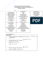 Tugas Presentasi Kelompok PDB