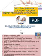 Peran Komite & Manajer Keperawatan Dalam OPPE - DR. RR Tutik, 23 Jan 2018