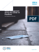 Waste Management During The COVID-19 Pandemic: From Response To Recovery