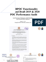 2021 POC Performance Audit