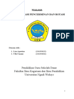 Makalah Transformasi Geometri Disusun Ol