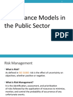 Governance Models in The Public Sector