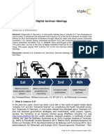 Industry 4.0: The Digital German Ideology: Christian Fuchs