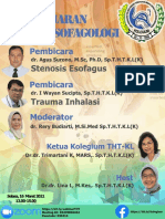 Stenosis Esofagus Dan Trauma Inhalasi