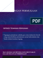 Tegangan Permukaan