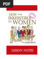 Download How to be irresistible to Women - workbook by Arjun Kumar SN49911385 doc pdf
