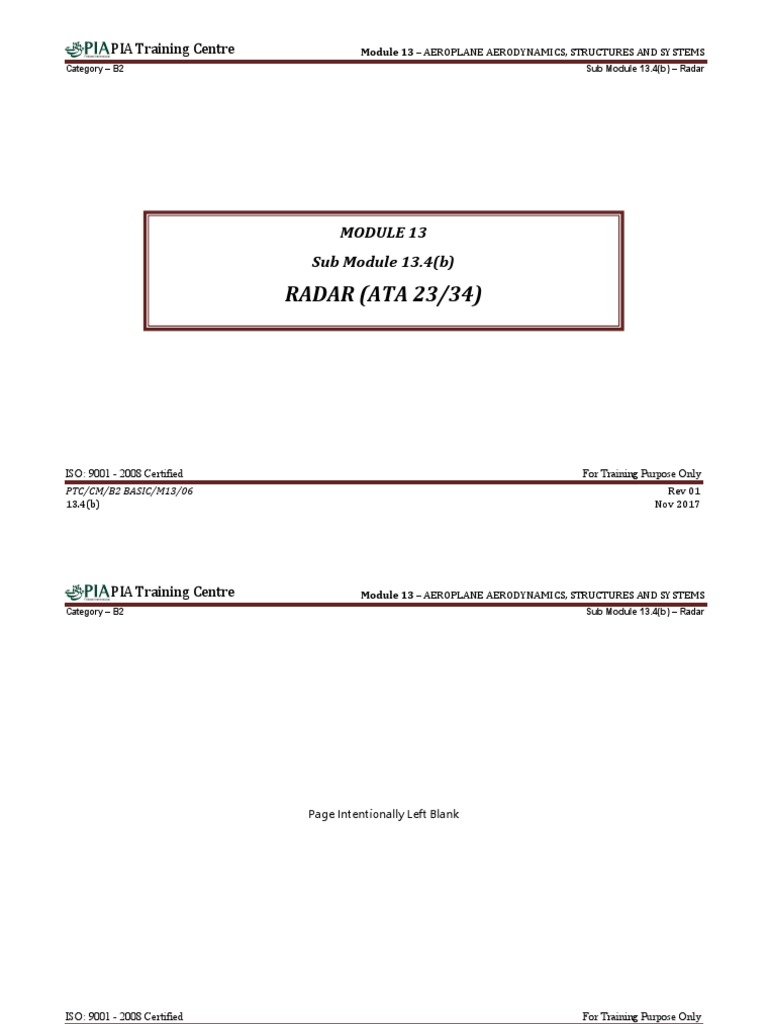 Radar Clutter Analysis Behind Storm Cells | PDF | Radar | Antenna (Radio)