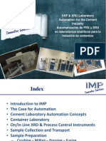 XRF & XRD Laboratory Automation For The Cement Industry Automatización de FRX y DRX en Laboratorios Analíticos para La Industria de Cementos