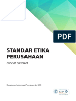 Buku Pedoman Standar Etika Perusahaan