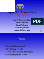 Japan Trip Presentation:: Toyota