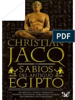 (Christian Jacq) - Los Sabios Del Antiguo Egipto