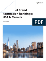 Hoteles - 2018 Hotel Brand Reputation Rankings