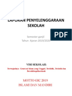 Laporan Penyelenggaraan Sekolah 2019