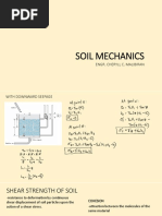 Soil Mechanics: Engr. Cheryll C. Malibiran