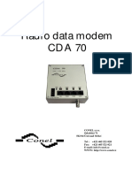 CDA70 - User's Guide