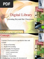 Digital Library: Learning Beyond The Classroom