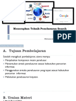 KD 3.9 Menerapkan Teknik Penelusuran Search Engine + Quiz