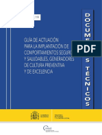 Guía de Actuación para La Implantación de Comportamientos Seguros y Saludables