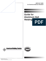 AWS D3.7 2004, Guide For Aluminum Hull Welding