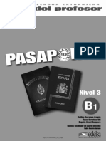 Pasaporte 3-B1. Libro Del Profesor