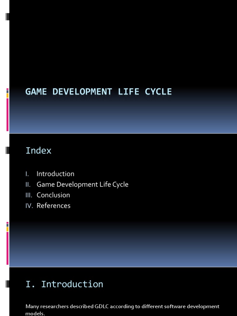 Game Development Life Cycle Overview | PDF | Feasibility Study ...