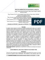 Analise Dos Impactos Ambientais de Um Incêndio Florestal