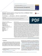 Mapping Regional Patterns of Large Forest Fires in Wildland-Urban Interface Areas in Europe