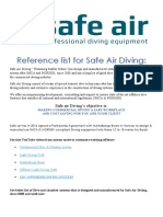 Reference List for Safe Air Diving as-DK-Ver.18-5