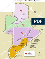 Chamblee Redistricting Map