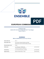 ENSEMBLE D2.11 Fist Version Hazard Analysis and Risk Assessment and Functional Safety Concept Under Approval by EC