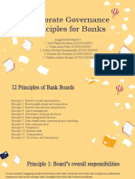 Corporate Governance Principles For Banks