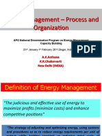 Energy Management - Process and Organization