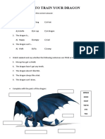 How To Train Your Dragon Videosheet