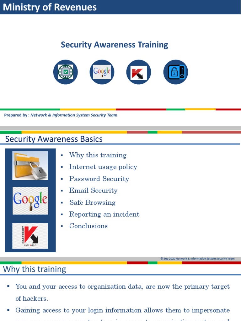 Security Awareness Training PDF