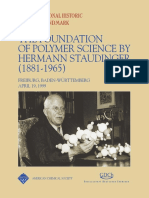 Foundation of Polymer Science by Herman Staudinger Commemorative Booklet