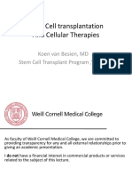 10 - Stem Cell Transplants and Cellular Therapies