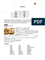 Plano de Aula - Portugues para Estrangeiros, PDF