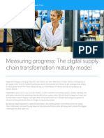 Measuring Progress The Digital Supply Chain Transformation Maturity Model