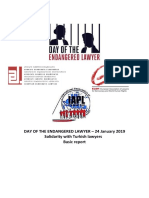 ELDH 24 JANUARY 2019 - TURKEY DAY OF THE ENDANGERED LAWYER Basic-Report-Turkey2019