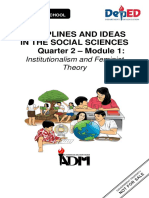 Disciplines and Ideas in The Social Sciences Quarter 2 - Module 1
