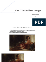 Portrait of Esther:The Rebellious Teenager: Srilekha Cherupally FD7