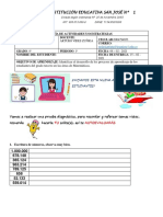 Guía de actividades matemáticas grado 4