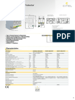 D50Xxpv-G/10Kt1: Type 1+2 PV Surge Protector