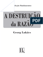 A Destruição da Razão - Georg Lukács