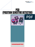 PSD Position Sensitive Detector: Solid State